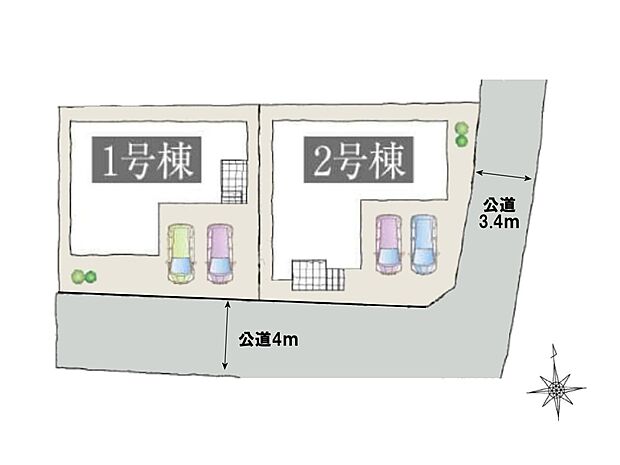 【区画図】是非とも現地をご確認ください。