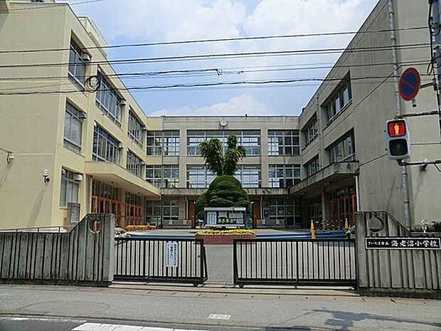 小学校 330m 海老沼小学校