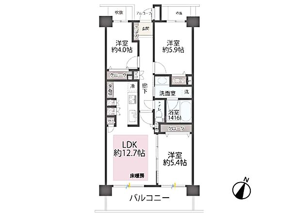 間取り：311002420797