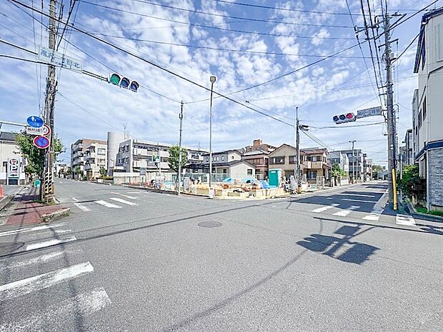 【前面道路11M・8M】周辺環境・街並など、資料には掲載していない情報が現地にはたくさんございます。是非現地をご確認下さい。