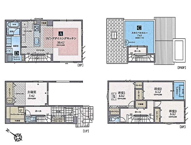 1号棟【間取り図】
