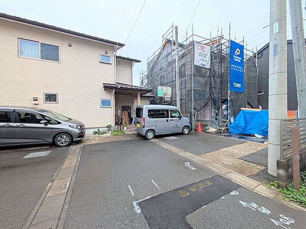 【前面道路】家の良し悪しだけでなく周辺環境も重要なポイント。