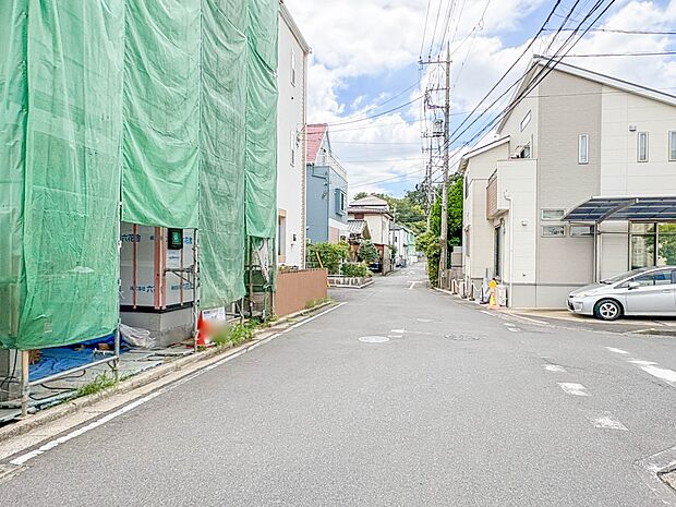 【前面道路】家の良し悪しだけでなく周辺環境も重要なポイント。