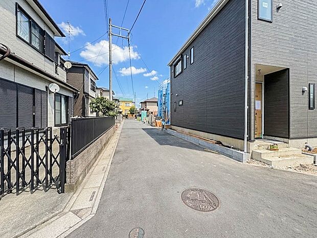 【前面道路】家の良し悪しだけでなく周辺環境も重要なポイント。