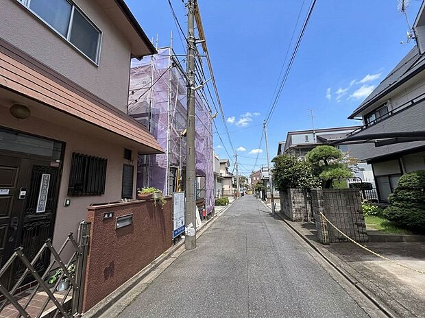 【前面道路】家の良し悪しだけでなく周辺環境も重要なポイント。