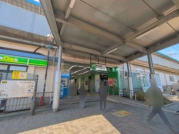 駅 3200m JR東川口駅