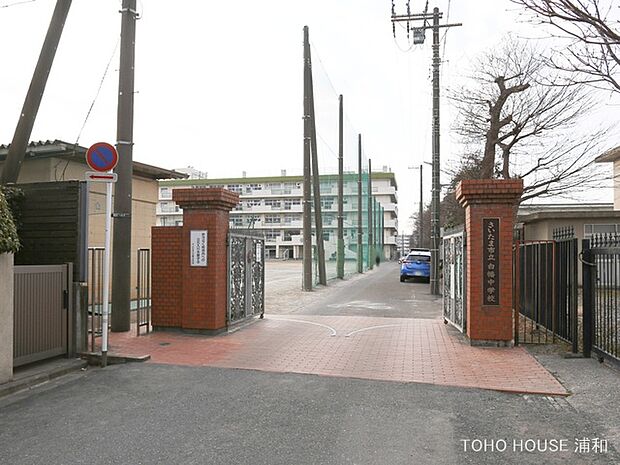 中学校 1600m さいたま市立白幡中学校