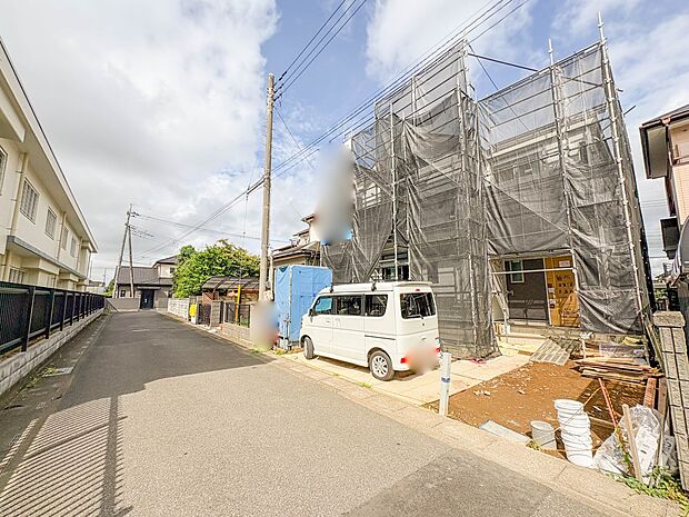 A号棟【前面道路4.6m】車の通行が少ないので、静かな住環境を維持することができます。