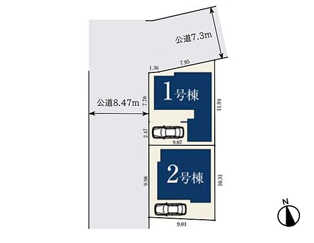 【区画図】是非とも現地をご確認ください。