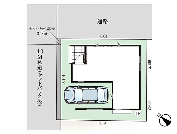 【区画図】是非とも現地をご確認ください。