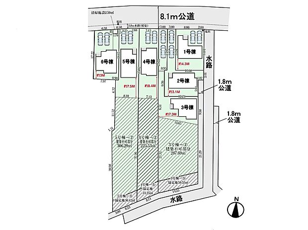 【区画図】是非とも現地をご確認ください。