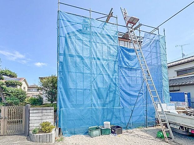 【外観】モデル棟のご案内も可能です。ぜひ、現地と近隣の施工例を御見学ください。