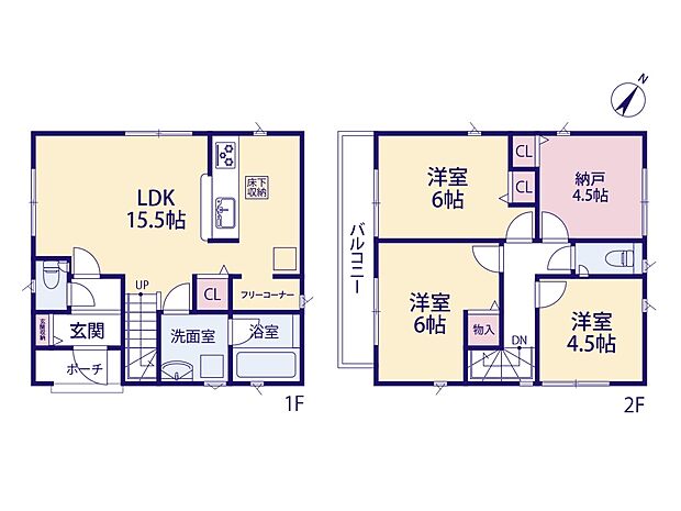 1号棟【間取り図】