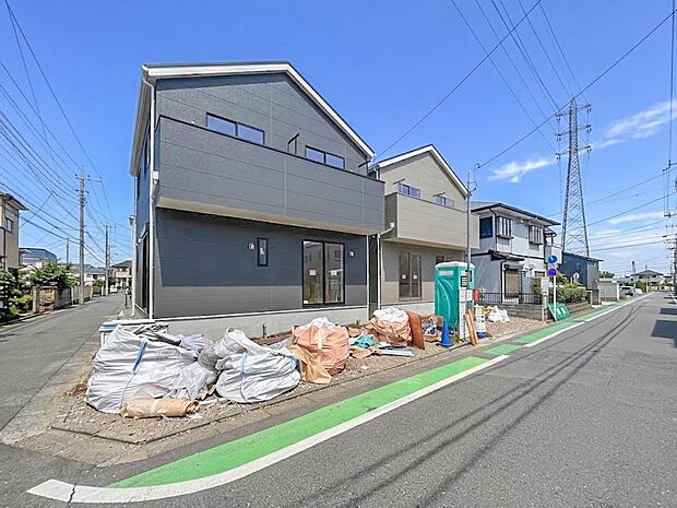【外観】モデル棟のご案内も可能です。ぜひ、現地と近隣の施工例を御見学ください。