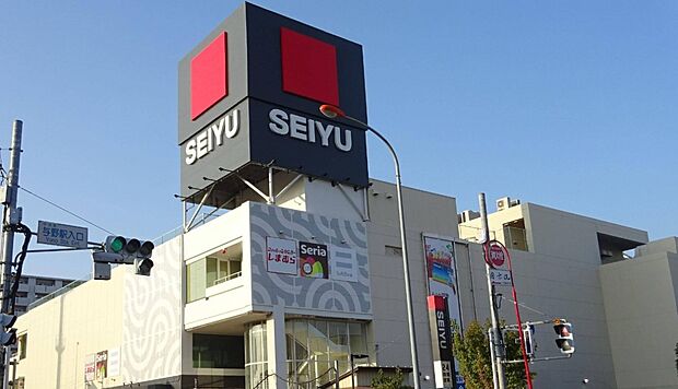 スーパー 880m 西友与野店