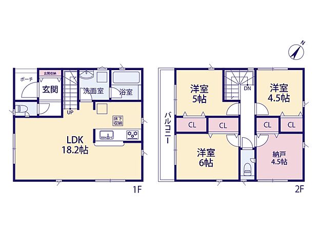 2号棟【間取り図】