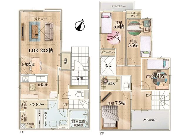 【間取り図】
