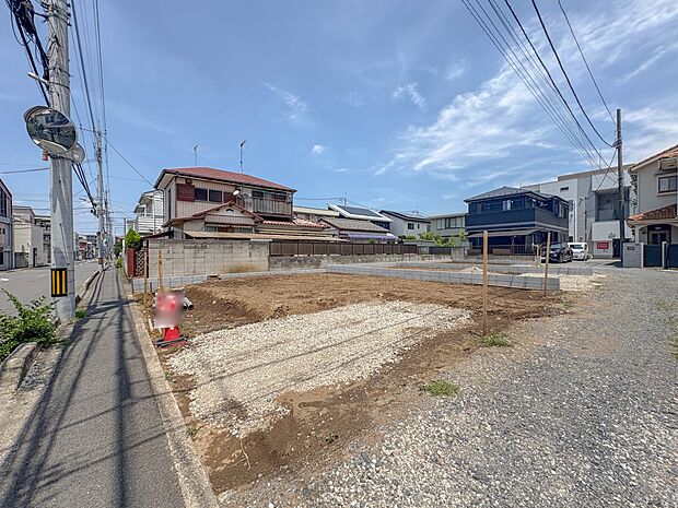 【現地土地写真】家の良し悪しだけでなく周辺環境も重要なポイント。