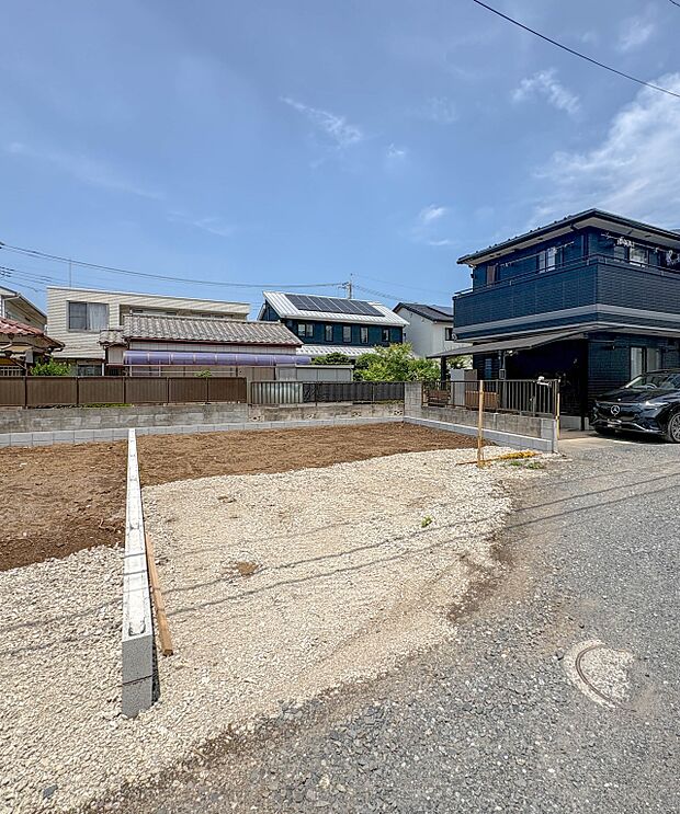 【現地土地写真】ここから始まる「日常」はご家族にとってかけがえのない時間となります。少しでも豊かに、快適に。そんな想いから本邸宅は生まれました。