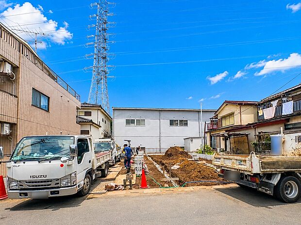 【外観】モデル棟のご案内も可能です。ぜひ、現地と近隣の施工例を御見学ください。