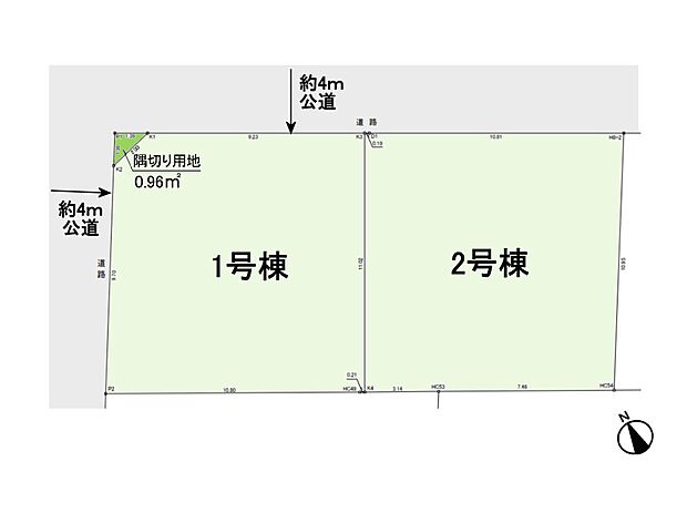 【区画図】2号棟