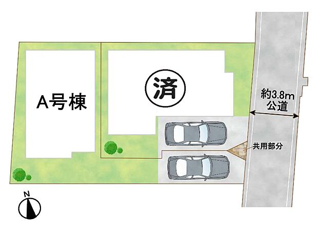 【区画図】是非とも現地をご確認ください。