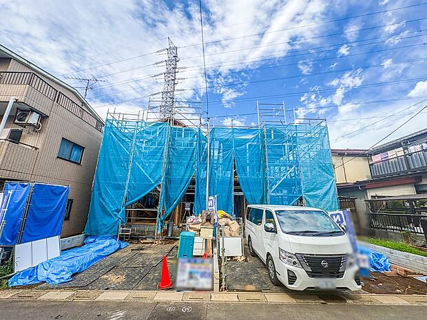 【外観】モデル棟のご案内も可能です。ぜひ、現地と近隣の施工例を御見学ください。