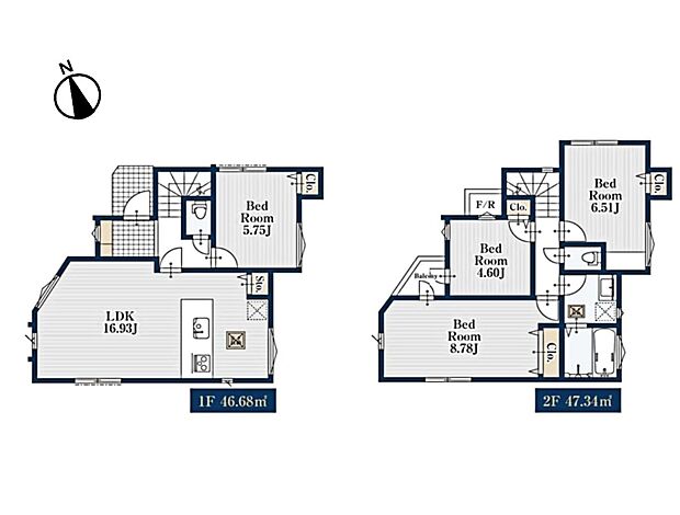 【間取り図】4LDK