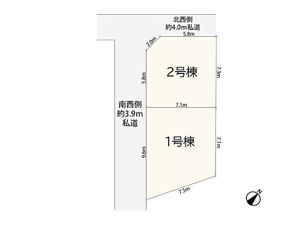 【区画図】是非とも現地をご確認ください。