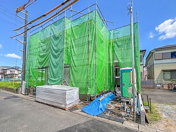 【外観】モデル棟のご案内も可能です。ぜひ、現地と近隣の施工例を御見学ください。