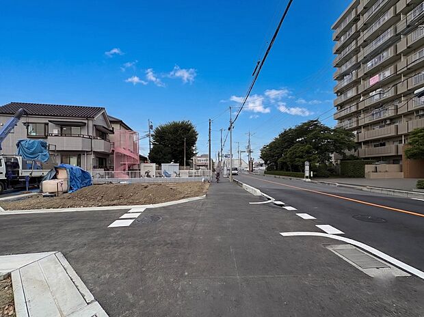 【前面道路】家の良し悪しだけでなく周辺環境も重要なポイント。