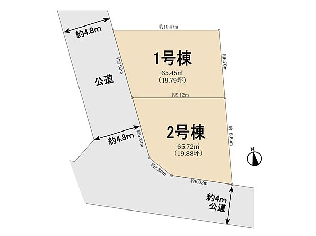 【区画図】是非とも現地をご確認ください。