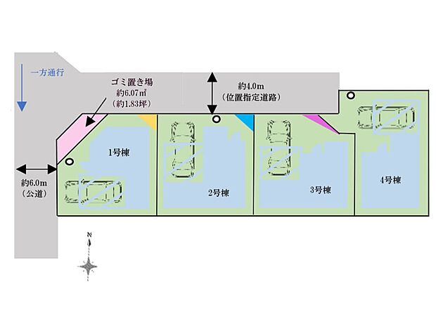 【区画図】是非とも現地をご確認ください。