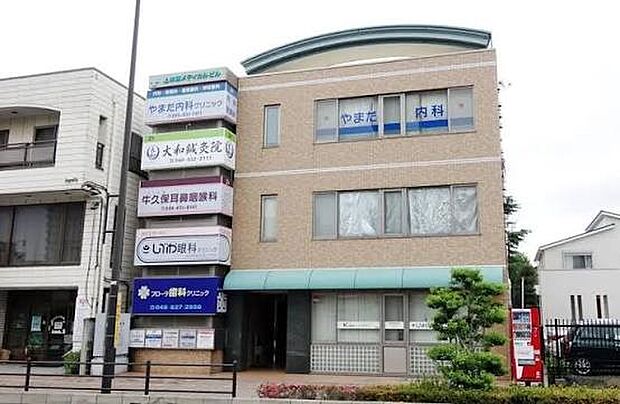 病院 300m やまだ内科クリニック(やまだ内科クリニック 徒歩4分)