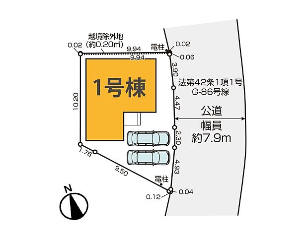 【区画図】是非とも現地をご確認ください。