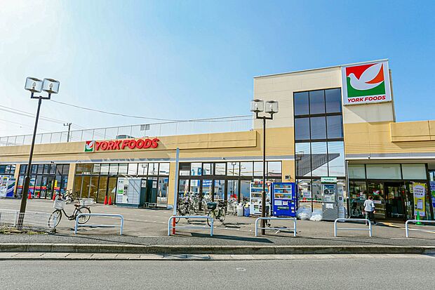 スーパー 560m ヨークフーズ東岩槻店