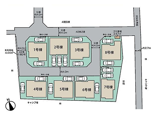 【区画図】是非とも現地をご確認ください。