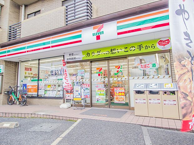 コンビニ 492m セブンイレブン大宮日進1丁目店(セブンイレブン大宮日進1丁目店 徒歩6分)