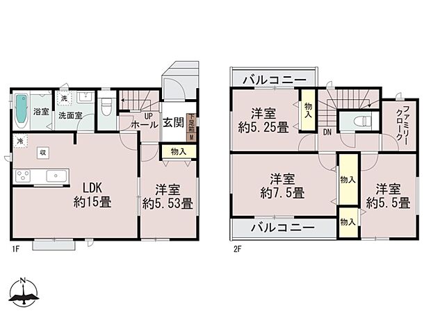 【間取図】是非とも現地をご確認ください。