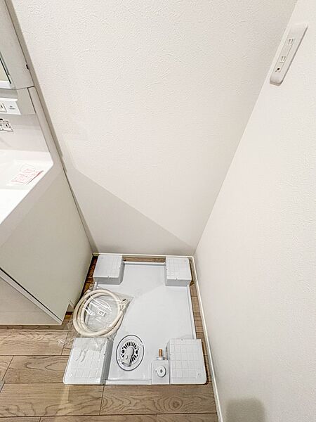 【ランドリースペース】ご希望の洗濯機が設置できるかどうかは現地でお確かめください。