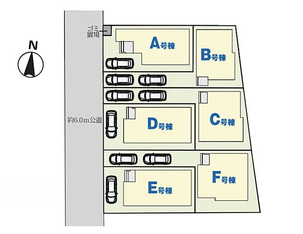 【区画図】是非とも現地をご確認ください。