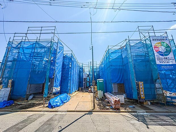 【前面道路5m】陽当りや通風性など各所に施された工夫で住みやすさを実現。部屋の大きさや周辺環境・街並など、資料には掲載していない情報が現地にはたくさんございます。是非ご確認下さい。