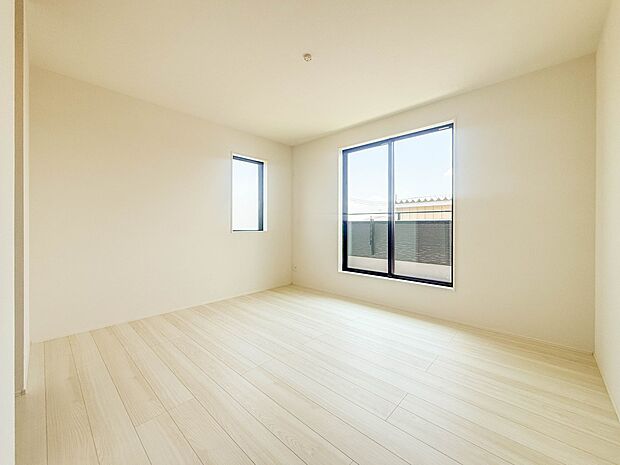 【寝室7帖】充実した生活は伸びやかな居室空間から始まります。快適に・伸びやかに。心の潤いを求める方々へ。