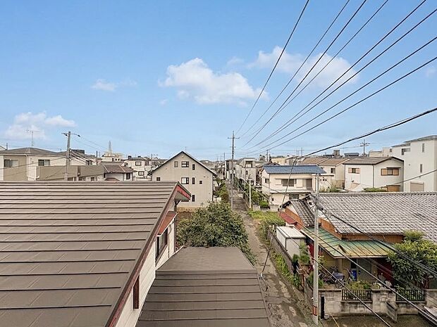【眺望】眺望や窓からの景色が良いと、家で過ごす時間も快適です。*CG加工で晴天にしております
