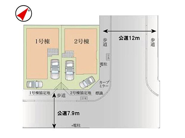 【区画図】是非とも現地をご確認ください。