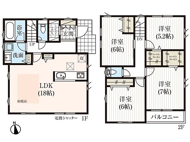 【間取図】是非とも現地をご確認ください。