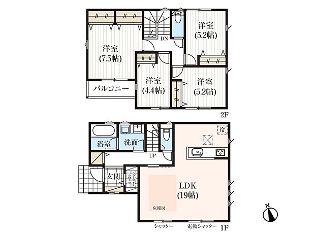 【間取図】是非とも現地をご確認ください。
