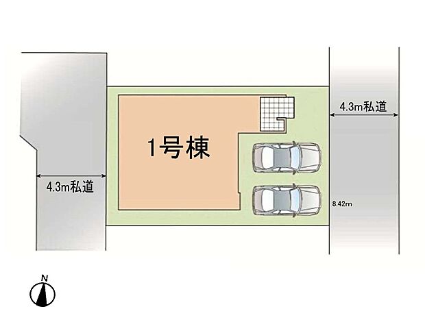 【区画図】是非とも現地をご確認ください。