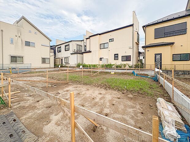 【現地土地写真】「この土地に、どんな家が建てられるかな？」いろいろイメージを膨らませてください！