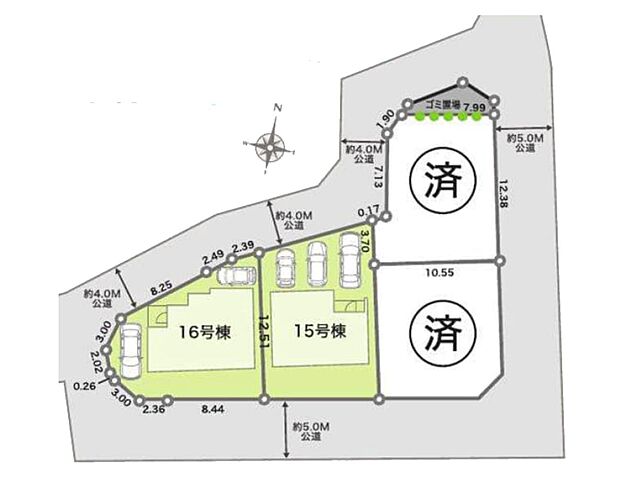 【区画図】是非とも現地をご確認ください。